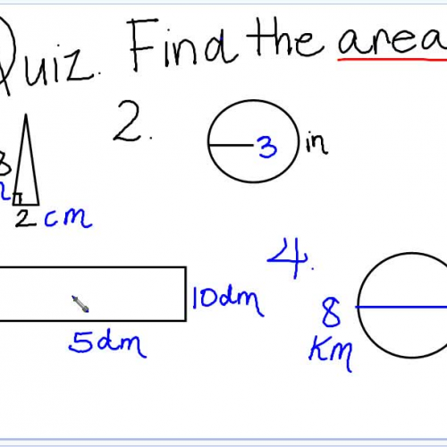 Area Quiz