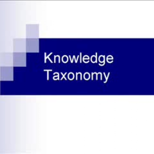 Knowledge Taxonomy