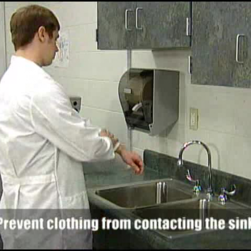 Hand Washing Instruction