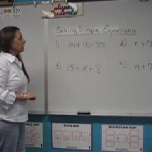 Solving Simple Equations