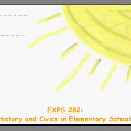 EXPS 282-Introductory Lecture