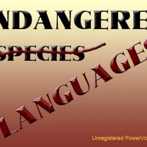 Endangered Languages - New