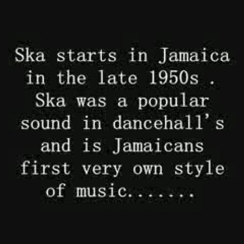 History of Ska