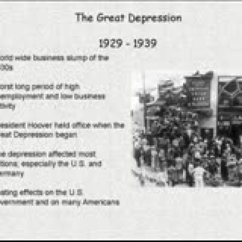 The Great Depresion