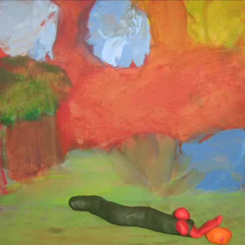 The chicken and the snake.