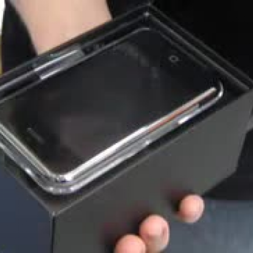 iPhone arrives