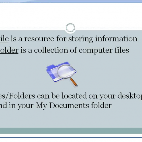 Renaming files and folders