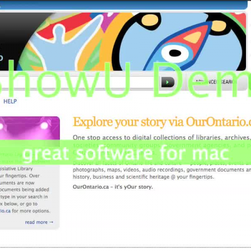 iShowU video capture test