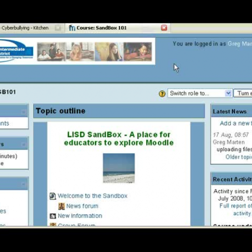 How to embed online video into Moodle
