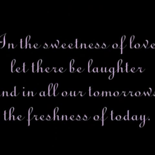 Wedding Slideshow - End