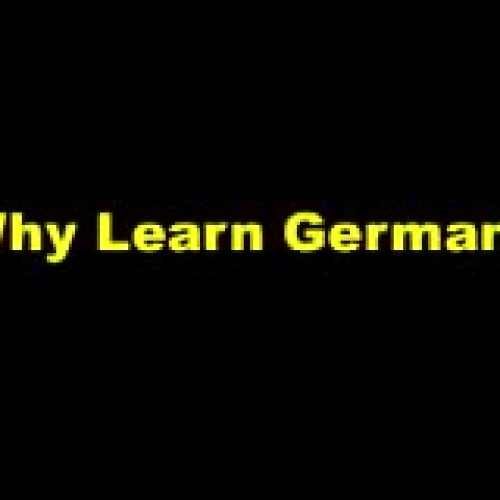 Why Learn German?