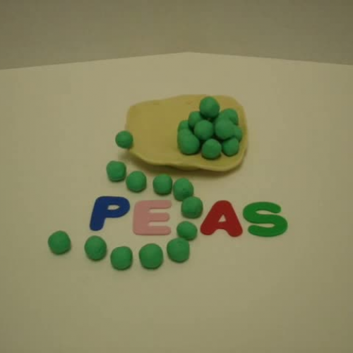 Eat peas