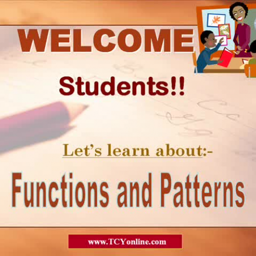 Functions and Patterns