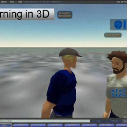 Comparing 2D and 3D Synchronous Learning