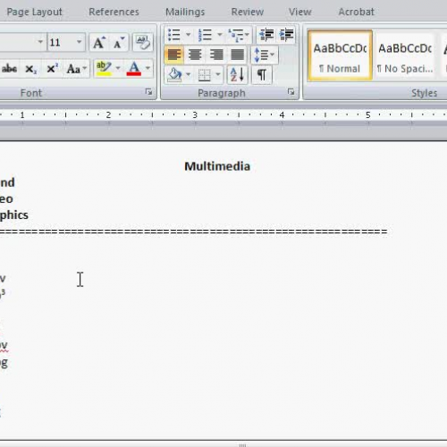 Insert Bookmarks in Wordprocessing Document