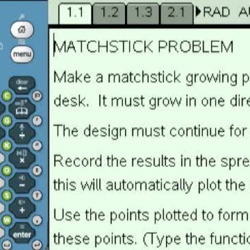 Matchstick Patterns
