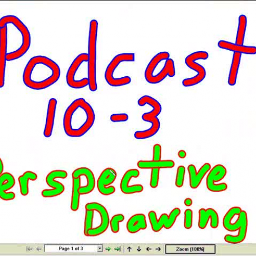 Lesson 10-3 Perspective Drawing