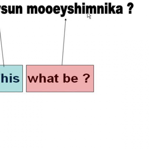7c Korean Language object identification
