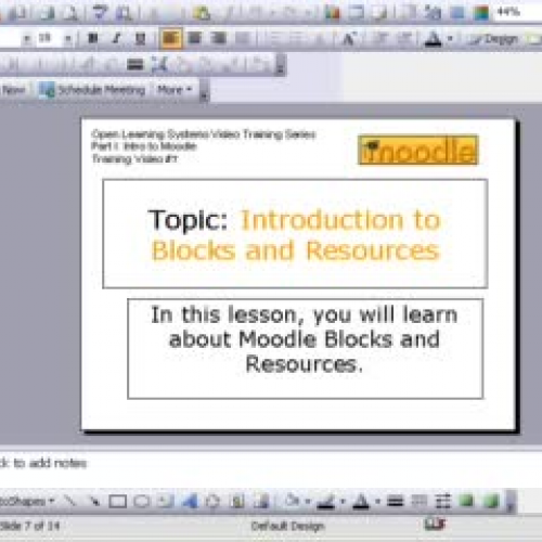 Introduction to Blocks and Resources