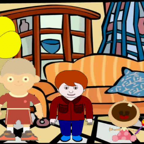 The one in the Middle is a Green Kangaroo