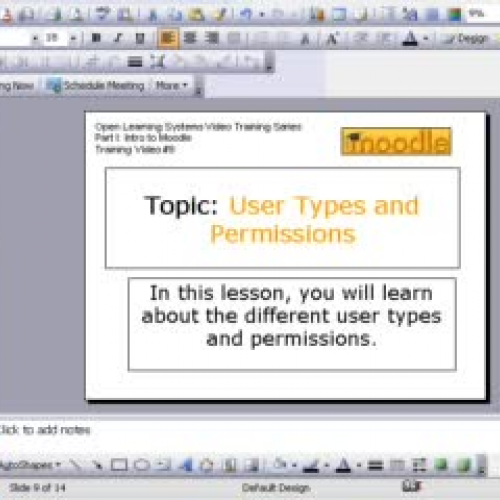 User Types and Permissions