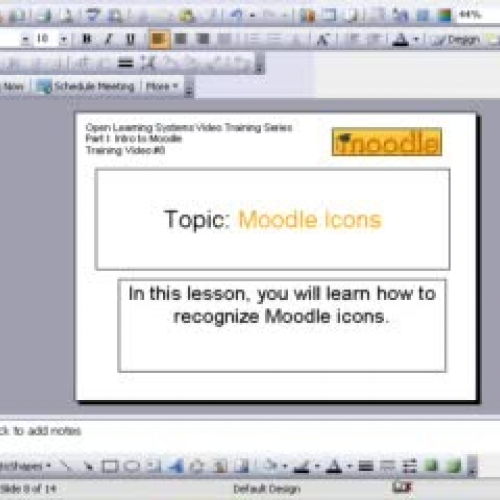 Moodle Icons