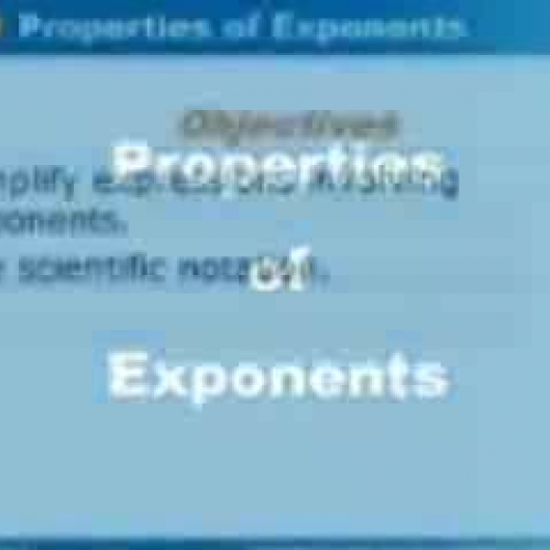 Introduction to exponents