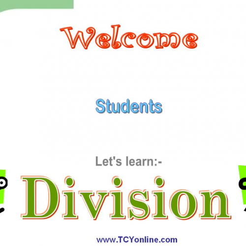 Division of Numbers