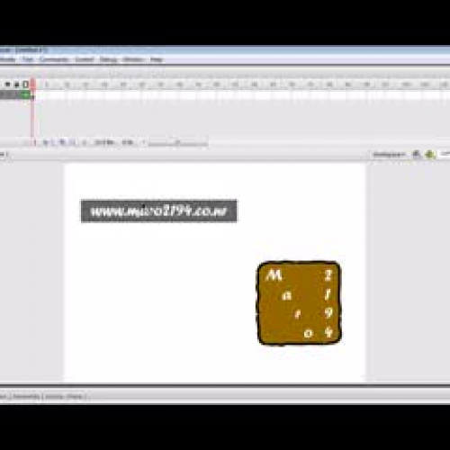 Flash Tutorial - Giving a Symbol an Instance 
