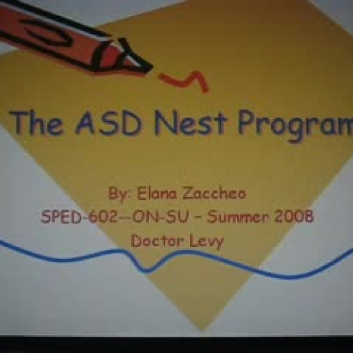 ASD Nest Program