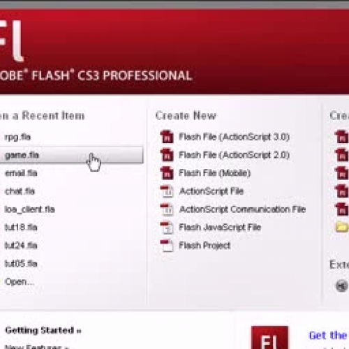 Cool Arcade Style Buttons in Flash