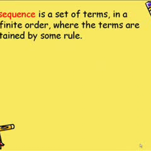 Sequences