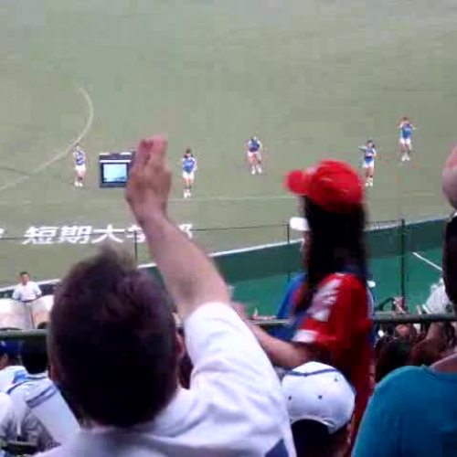 Japan baseball cheerleaders
