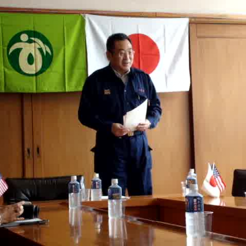 Mayor of Osaki City Japan