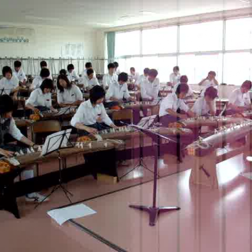 Japanese music class