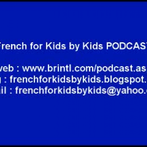 French for Kids by Kids vCast 5