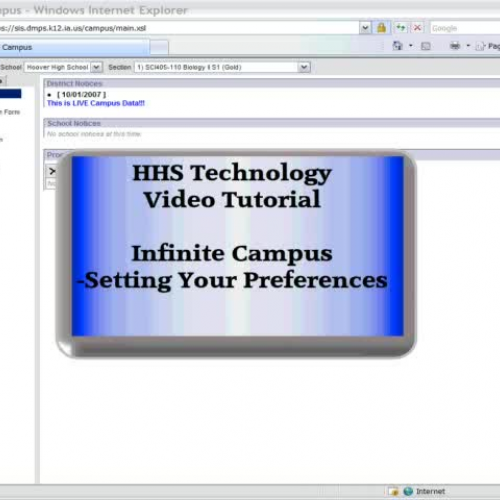 HHS Technology - IC Preferences