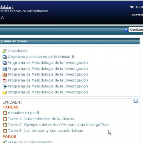 Seguimiento de tareas