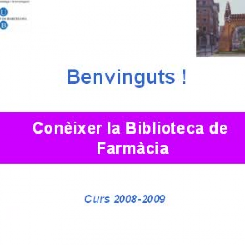 Coneixer la biblioteca2008