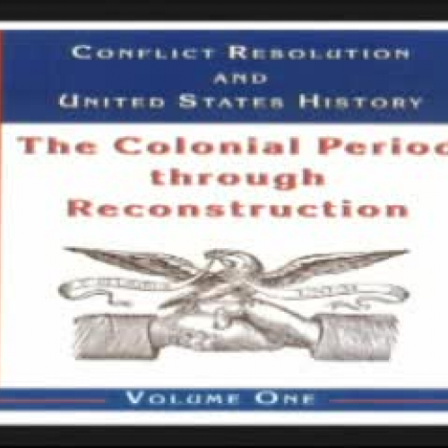 Conflict Resolution and U.S. History