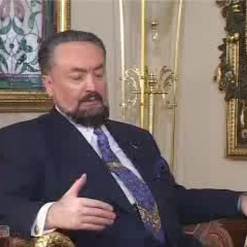 ILK DEFA ADNAN OKTAR KACKAR TV DE NELER ANLAT