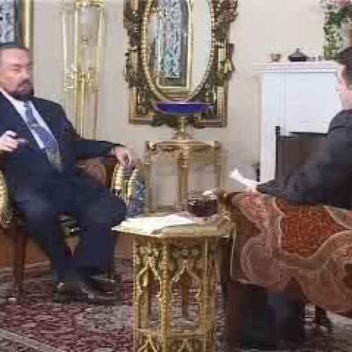 ILK DEFA ADNAN OKTAR KACKAR TV DE NELER ANLAT