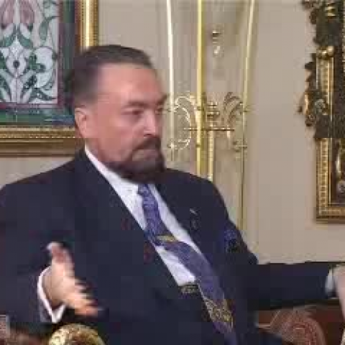 ILK DEFA ADNAN OKTAR KACKAR TV DE NELER ANLAT