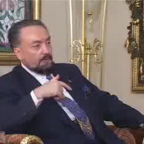 ILK DEFA ADNAN OKTAR KACKAR TV DE NELER ANLAT