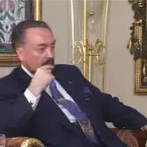 ILK DEFA ADNAN OKTAR KACKAR TV DE NELER ANLAT