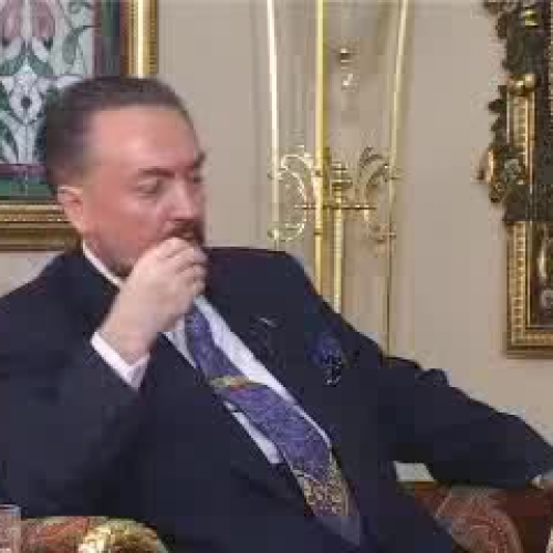 ILK DEFA ADNAN OKTAR KACKAR TV DE NELER ANLAT