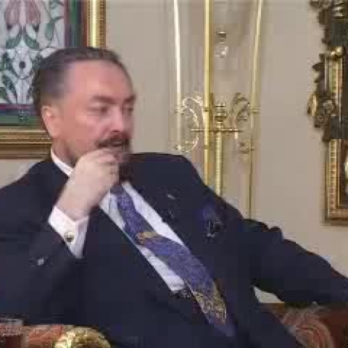 ILK DEFA ADNAN OKTAR KACKAR TV DE NELER ANLAT