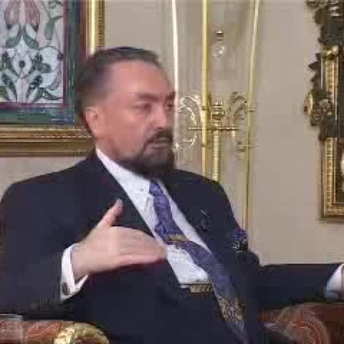 ILK DEFA ADNAN OKTAR KACKAR TV DE NELER ANLAT