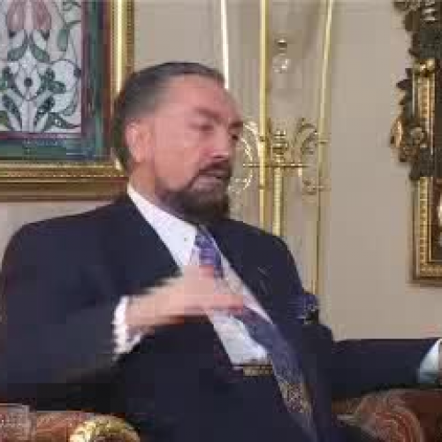 ILK DEFA ADNAN OKTAR KACKAR TV DE NELER ANLAT