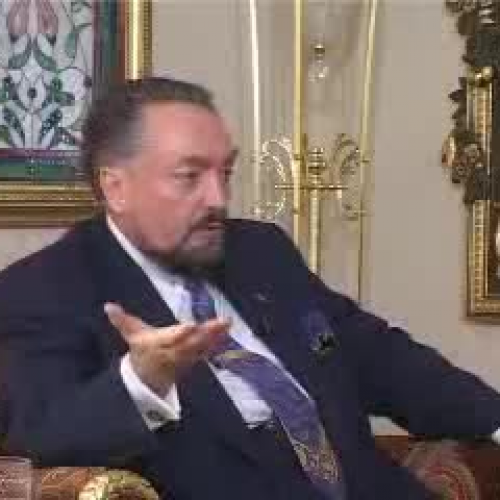 ILK DEFA ADNAN OKTAR KACKAR TV DE NELER ANLAT